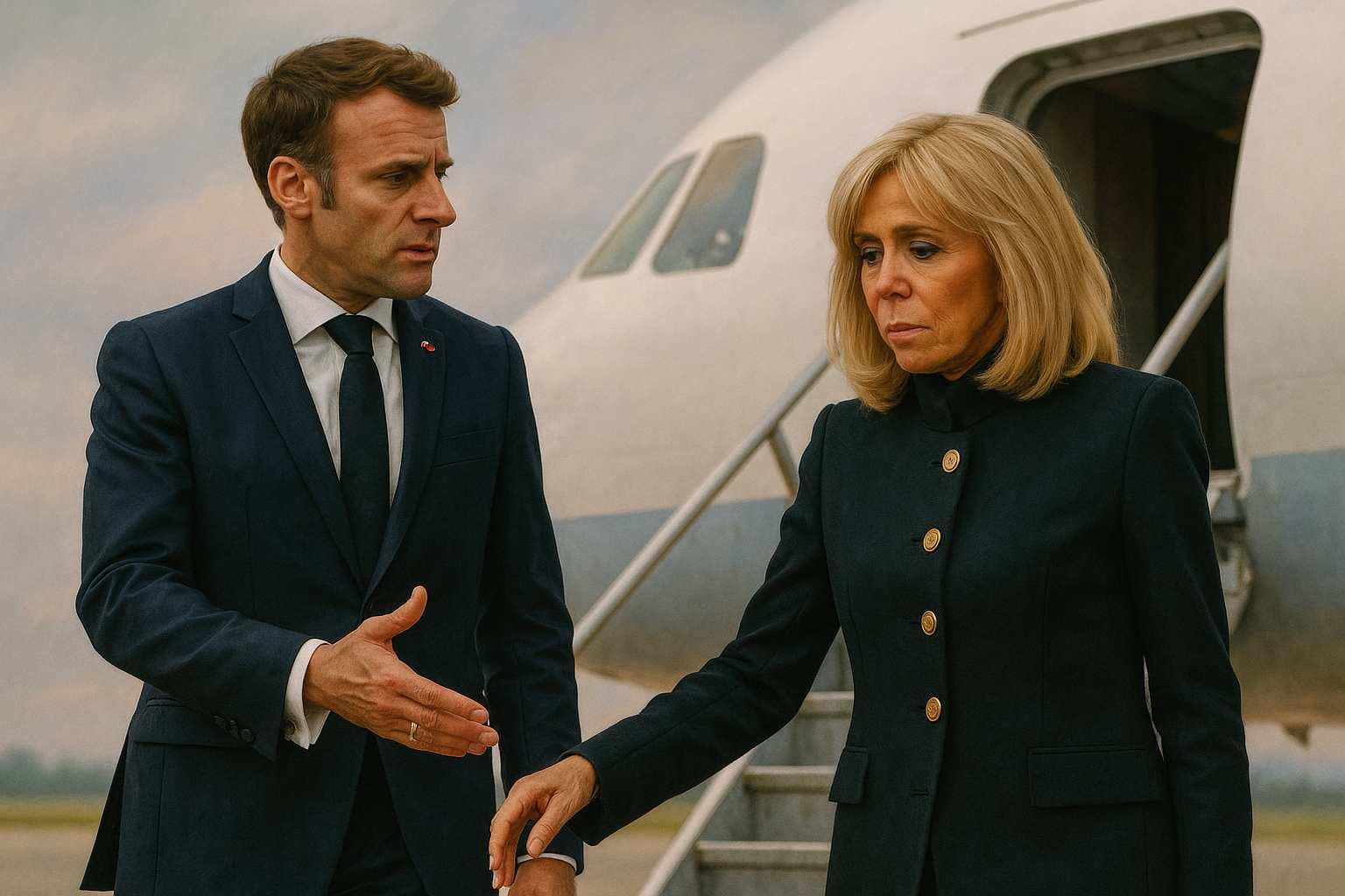 Eşi Macron’un Elini Havada Bıraktı: Arka Plandaki Duygusal Gerçek
