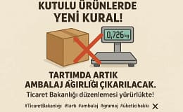 Kutulu ve Ambalajlı Ürünlerde Yeni Dönem: Sadece Ürüne Ödeme Yapılacak