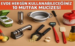 Evde Her Gün Kullanabileceğiniz 10 Mutfak Mucizesi