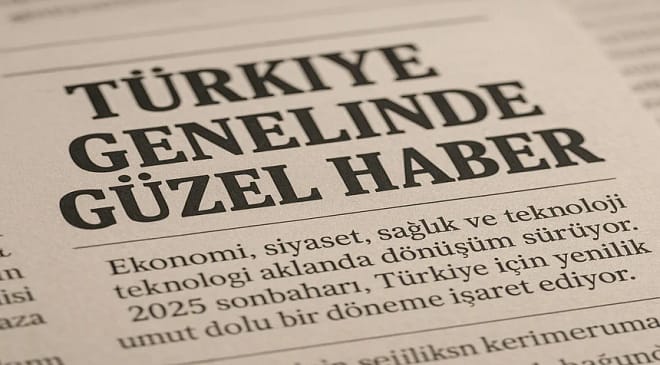 Türkiye Genelinde Sonbahar Havası: Ekonomi, Gündem ve Toplum Yeniden Şekilleniyor 2025