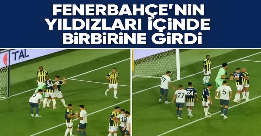 Fenerbahçe’nin Yıldızları Maç İçinde Birbirine Girdi – Maç Özeti  Fenerbahçe 1-0 Lazio