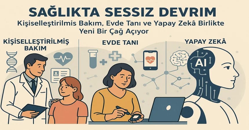 Sağlıkta Sessiz Devrim: Kişiselleştirilmiş Bakım, Evde Tanı ve Yapay Zekâ Birlikte Yeni Bir Çağ Açıyor 2025