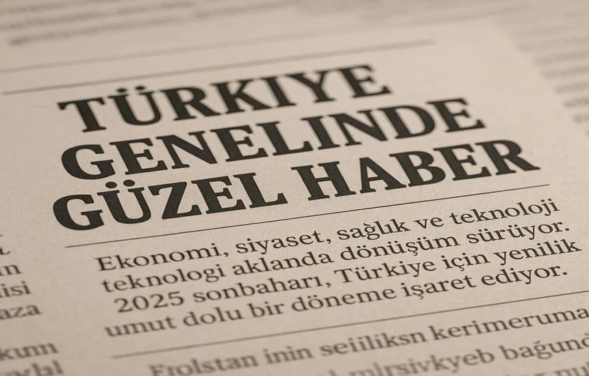 Türkiye Genelinde Sonbahar Havası: Ekonomi, Gündem ve Toplum Yeniden Şekilleniyor 2025