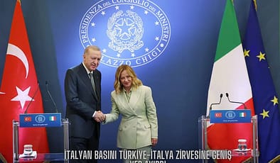 İtalyan Basını Türkiye-İtalya Zirvesine Geniş Yer Ayırdı