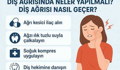 Diş Ağrısında Neler Yapılmalı? Diş Ağrısı Nasıl Geçer?