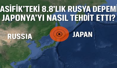Rusya 8.8’lik Deprem Japonya’yı Neden Etkiledi?