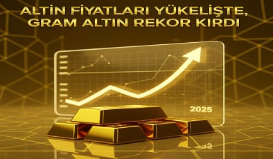 Altın Fiyatları Uçtu: Gram Altın Rekor Kırdı Detaylar Haberimizde 2025