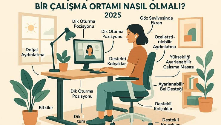 Evden Çalışan İnsanlar İçin Sağlıklı Bir Çalışma Ortamı Nasıl Olmalı? 2025