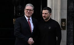Zelenski İngiltere Başbakanı Starmer İle Görüşmeye Gitti