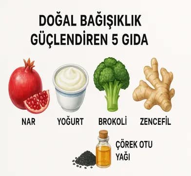 Doğal Bağışıklık Güçlendiren 5 Gıda