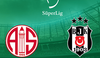 ANTALYASPOR 1-1 BEŞİKTAŞ ANTALYA’DA BERABERLİK