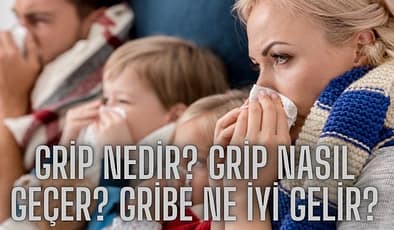 Grip nedir? Grip nasıl geçer? Gribe ne iyi gelir?