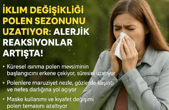 Polen Mevsimi Tehlikeli Hale Geldi: İşte Almanız Gereken Önlemler