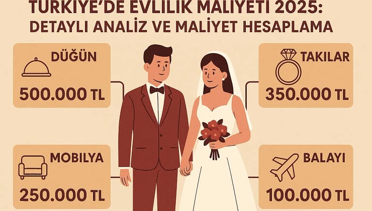 Evlilik Maliyeti 2025: Detaylı Analiz ve Maliyet Hesaplama