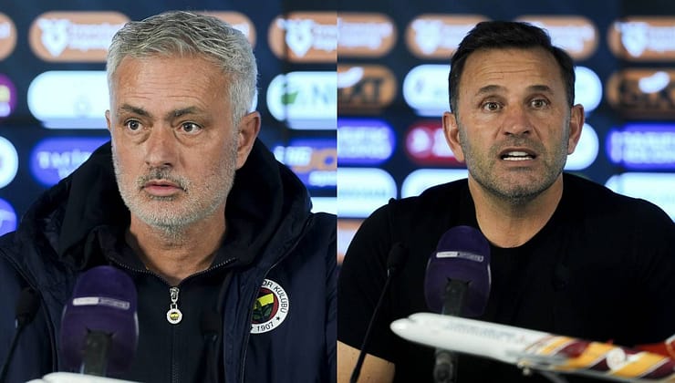 Jose Mourinho ve Okan Buruk’tan Maç Sonu Açıklaması