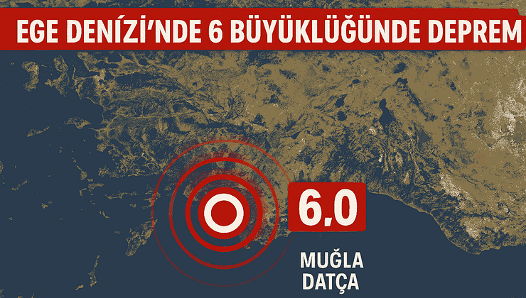 Ege Denizi’nde 6 Büyüklüğünde Deprem: İzmir, Muğla ve Çevre İller Sallandı
