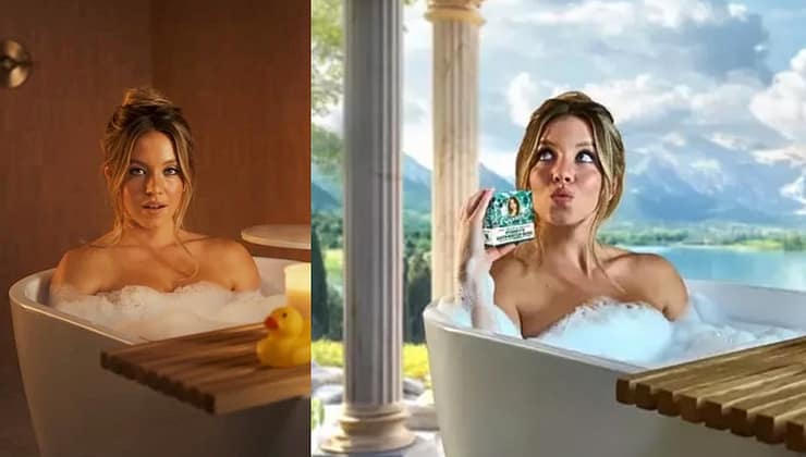 Hollywood’un Yıldızından Sıra Dışı Bir Hamle: Sydney Sweeney’den “Bathwater Bliss” Sabunu!