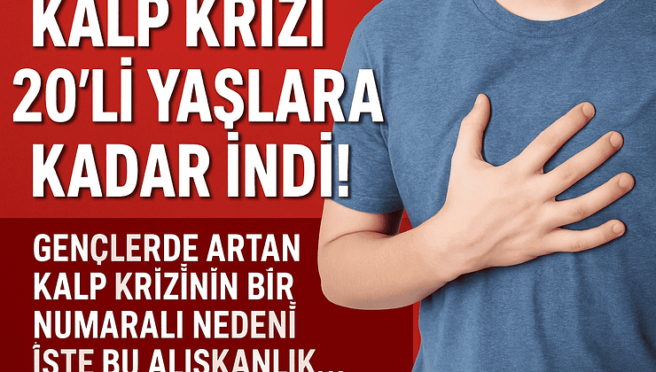 Gençlerde Kalp Krizi Alarmı