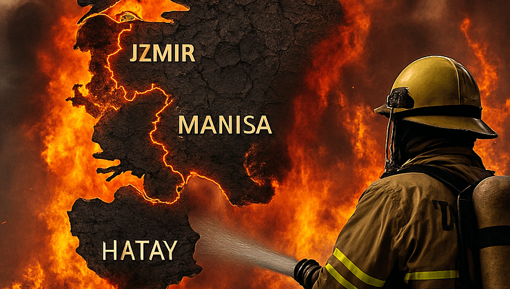 Türkiye Orman Yangınları 2025: İller İtibarıyla Güncel Durum ve Mücadele