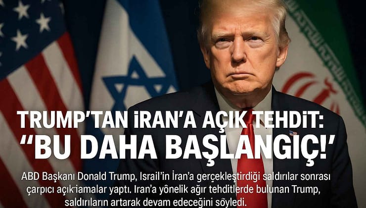 Trump’tan İran’a Açık Tehdit: “Bu Daha Başlangıç!”