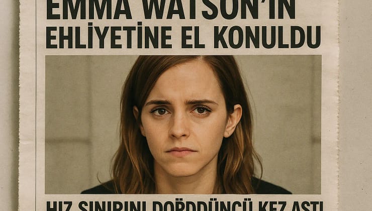 Emma Watson’ın Ehliyetine El Konuldu: Hız Sınırını Dördüncü Kez Aştı