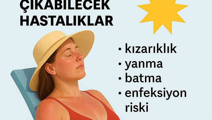 Tatilde Güneşte Çok Kalınca Ortaya Çıkabilecek Hastalıklar Nelerdir?