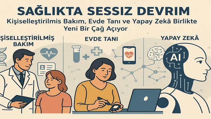 Sağlıkta Sessiz Devrim: Kişiselleştirilmiş Bakım, Evde Tanı ve Yapay Zekâ Birlikte Yeni Bir Çağ Açıyor 2025
