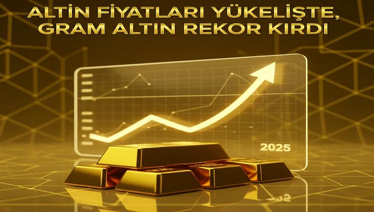 Altın Fiyatları Uçtu: Gram Altın Rekor Kırdı Detaylar Haberimizde 2025