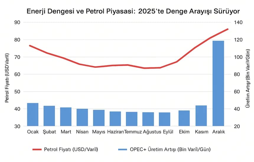 Enerji Dengesi ve Petrol Piyasası: 2025’te Denge Arayışı Sürüyor